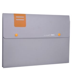 Cặp 1 ngăn 2 nút bấm Deli 5576