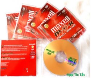 Đĩa DVD Maxell  (hộp 1 cái)