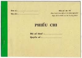 Phiếu chi carbon 3 liên